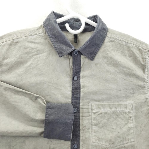Camicia benetton uomo grigia - camicia,