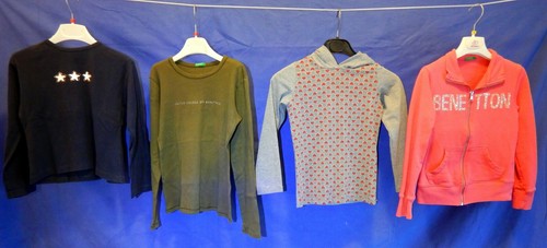 Lotto felpe magliette - e,