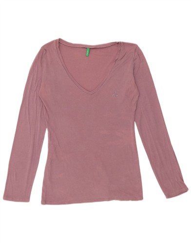 Top donna benetton manica - top,