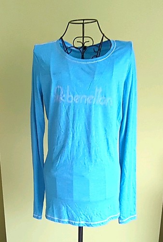 Shirt donna benetton blu - donna,